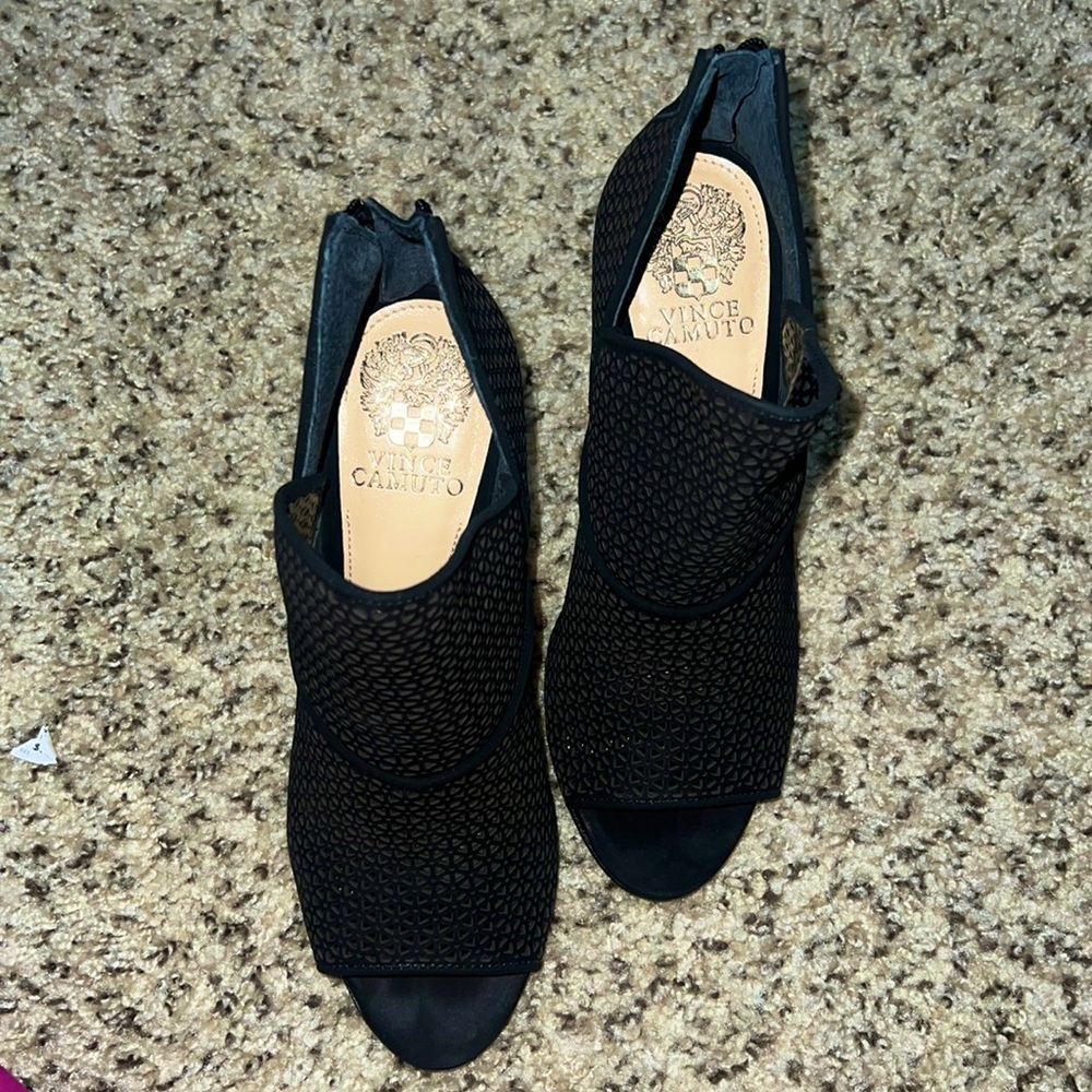 Vince Camuto Black Booties